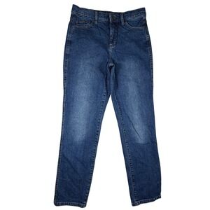 Kuhl Womens Straight Leg Denim Jeans Medium Wash Blue Outdoor Hiking Size 6/29